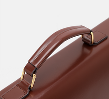 Load image into Gallery viewer, Classic Convertible Leather Backpack School Bag Satchel Briefcase Handbag
