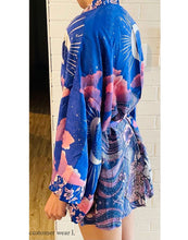 Load image into Gallery viewer, Boho Moon Light Kimono Robe Beach Cover up
