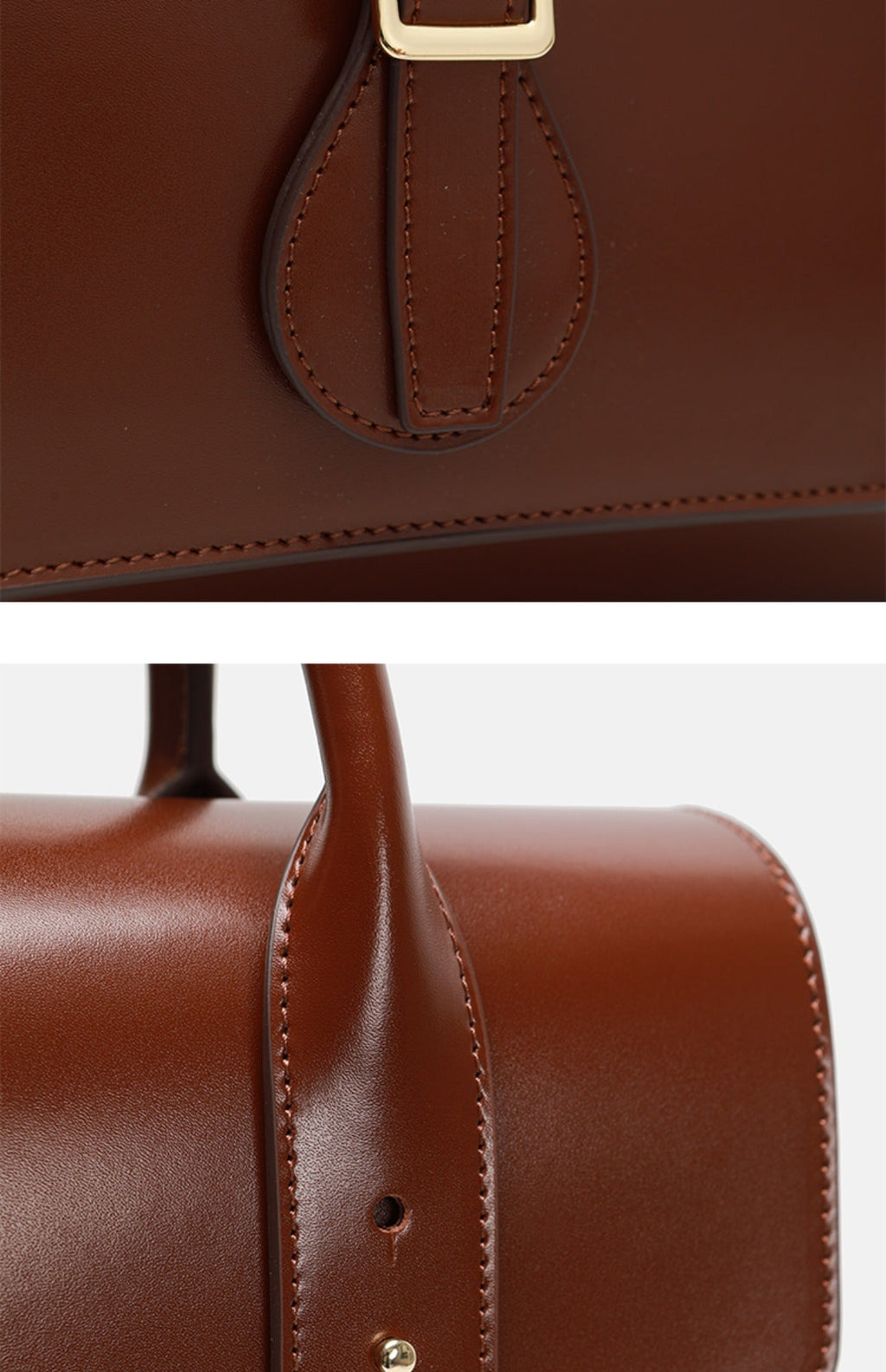 Large Laptop Briefcase Leather Backpack