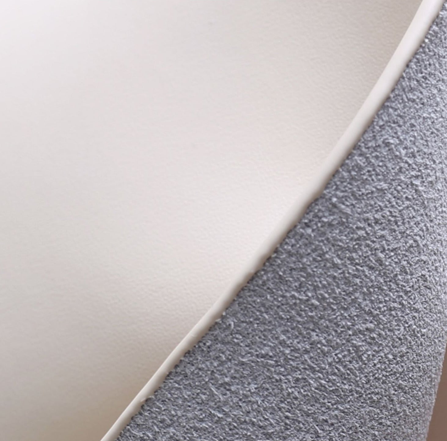 White Simper Large Leather Backpack School Bag