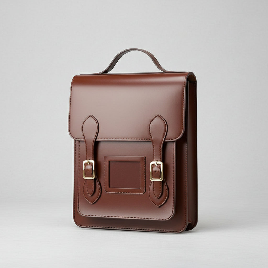 Classic Women Vertical Satchel Backpack Bag