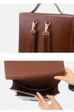Load image into Gallery viewer, Classic Women Vertical Satchel Backpack Bag
