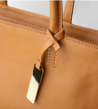 Load image into Gallery viewer, Large Full Grain Leather Tote Handbag
