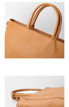 Load image into Gallery viewer, Large Full Grain Leather Tote Handbag
