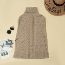 Load image into Gallery viewer, Casual Loose Solid Color Turtleneck Sweater
