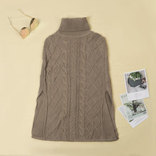 Load image into Gallery viewer, Casual Loose Solid Color Turtleneck Sweater
