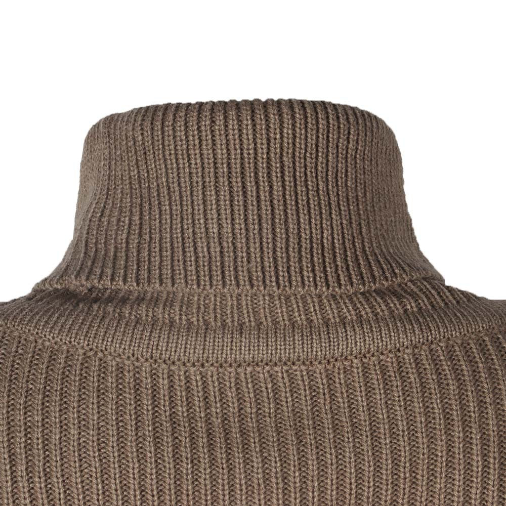 Casual Loose Solid Color Turtleneck Sweater