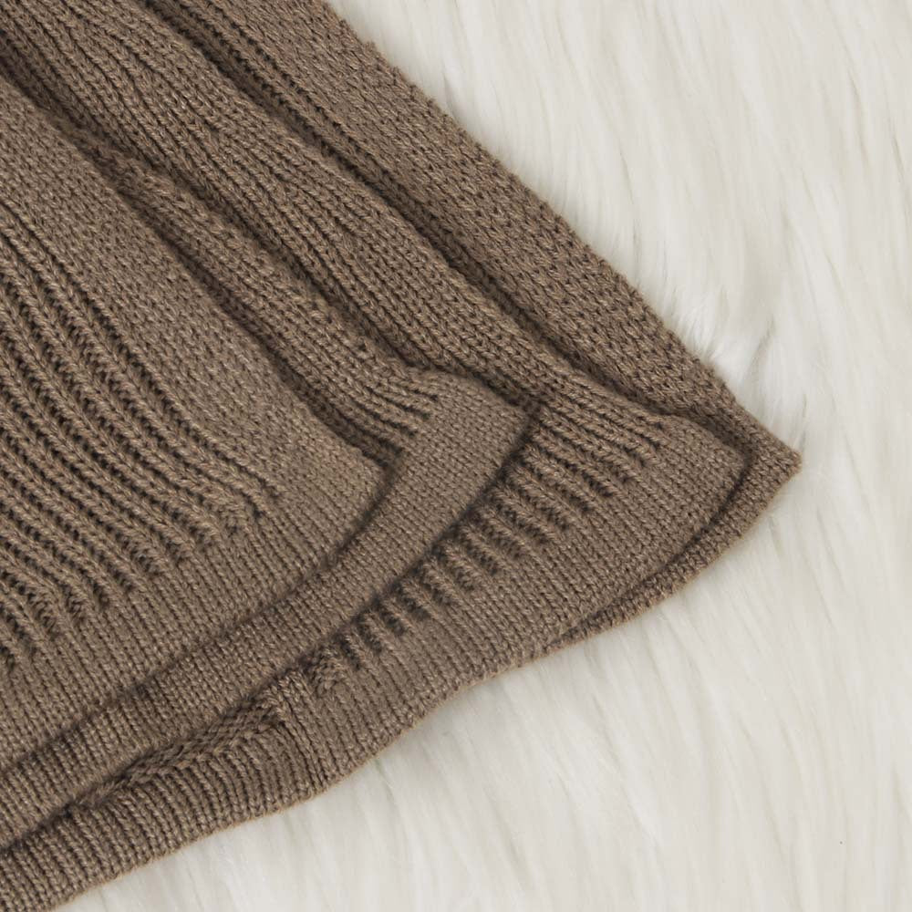 Casual Loose Solid Color Turtleneck Sweater