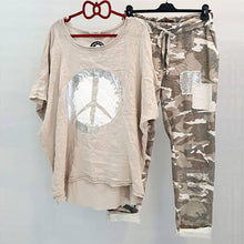 Load image into Gallery viewer, Boho Camouflage Printed Casual Two-piece Suit
