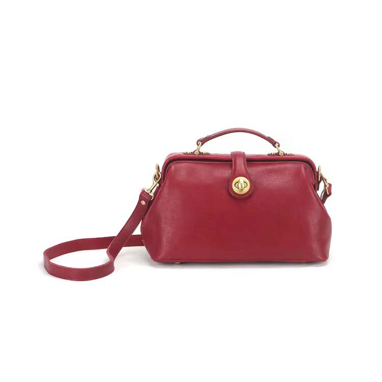 Large Full Grain Leather Doctor Bag