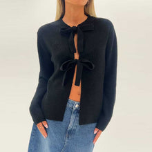 Load image into Gallery viewer, Simple Tied Long Sleeves Cardigan
