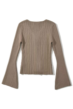 Load image into Gallery viewer, Sexy V-neck Knitted Cardigan Slim Sweater
