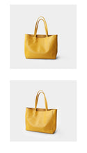 Load image into Gallery viewer, Handmade Leather Tote Bag Large Capacity Shoulder Handbag
