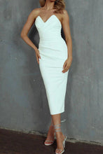 Load image into Gallery viewer, Sexy Sleeveless Sweatheart Bodycon Midi Party Evening Dress
