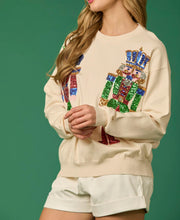 Load image into Gallery viewer, Christmas Nutcracker Graphic Sequined Fashion Casual Sweatshirt

