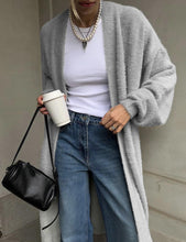 Load image into Gallery viewer, Fuzzy Long Sleeves Robe Cardigan
