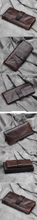 Load image into Gallery viewer, Retro Full Grain Leather Long Purse/Wallet
