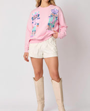 Load image into Gallery viewer, Christmas Nutcracker Graphic Sequined Fashion Casual Sweatshirt
