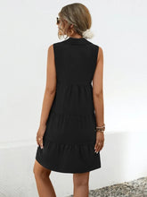 Load image into Gallery viewer, Button Up Sleeveless Mini Dress
