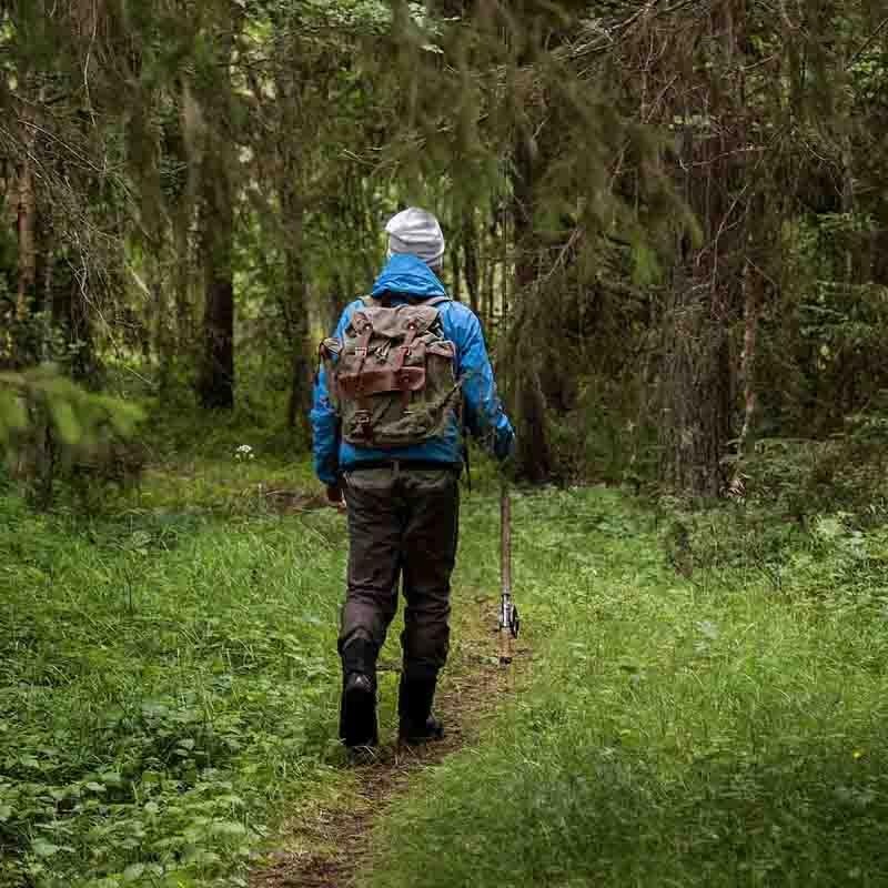 Old School Canvas Backpack