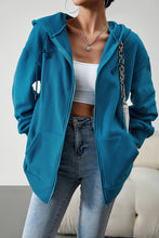 Load image into Gallery viewer, Loose Casual Sweater Cardigan Hooded Jacket

