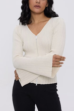 Load image into Gallery viewer, Sexy V-neck Knitted Cardigan Slim Sweater
