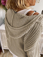 Load image into Gallery viewer, Loose Hooded Long Sleeve Sweater
