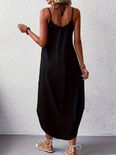 Load image into Gallery viewer, Simple Casual Crew Neck Maxi Cami Midi Dress
