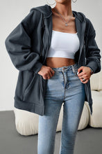 Load image into Gallery viewer, Loose Casual Sweater Cardigan Hooded Jacket
