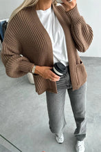 Load image into Gallery viewer, Simple Pockets Long Sleeved Cardigan
