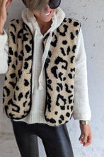 Load image into Gallery viewer, Leopard Print Casual Autumn and Winter Vest Jacket
