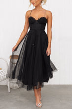 Load image into Gallery viewer, Elegant Sweatheart Spaghetti Staps Princess Tulle  Midi Party Dress
