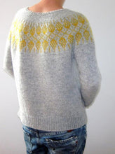 Load image into Gallery viewer, Fair Isle Crewneck Sweater Winter Holiday Oversized Soft Long Sleeve Knitted Pullover Top
