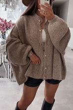 Load image into Gallery viewer, Casual Retro Cardigan Bat Sleeve Sweater Cardigan
