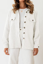 Load image into Gallery viewer, Relaxed Lapel Oversized Long Sleeve Jacket
