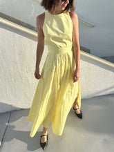 Load image into Gallery viewer, Refined Pockets Spaghetti Straps Tied Waist Maxi Dress
