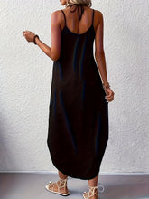 Load image into Gallery viewer, Simple Casual Crew Neck Maxi Cami Midi Dress
