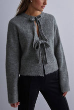 Load image into Gallery viewer, Simple Tied Long Sleeves Cardigan
