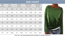 Load image into Gallery viewer, Casual Crew Neck Long Sleeve Knit Sweater Top

