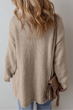 Load image into Gallery viewer, Simple Collared Button Up Long Cardigan with Pocket
