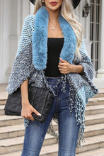 Load image into Gallery viewer, Tassel Contrast Weave Cardigan Outerwear
