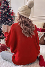 Load image into Gallery viewer, Merry Christmas Turtleneck Long Sleeve Sweater
