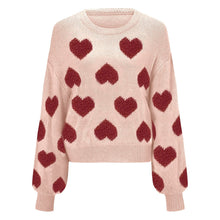Load image into Gallery viewer, Cute Love Pattern Knit Sweater
