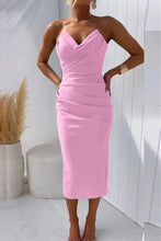 Load image into Gallery viewer, Sexy Sleeveless Sweatheart Bodycon Midi Party Evening Dress
