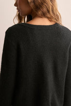 Load image into Gallery viewer, Loose Long Sleeve Lace-up Knitted Cardigan

