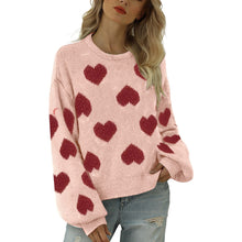 Load image into Gallery viewer, Cute Love Pattern Knit Sweater
