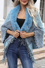 Load image into Gallery viewer, Tassel Contrast Weave Cardigan Outerwear

