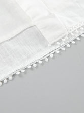Load image into Gallery viewer, White Long Sleeves Buttons Down Tied Waist Mini Dress
