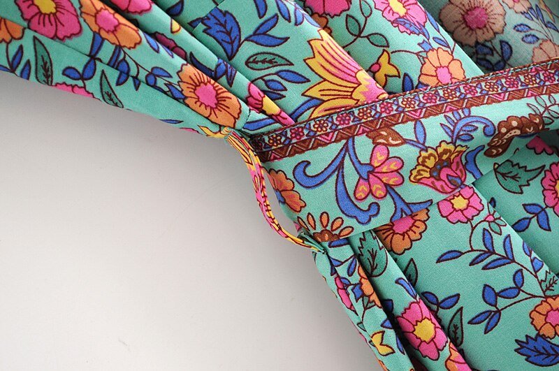 Boho Loose Print Kimono Cover up