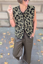 Load image into Gallery viewer, Leopard Print Casual Autumn and Winter Vest Jacket
